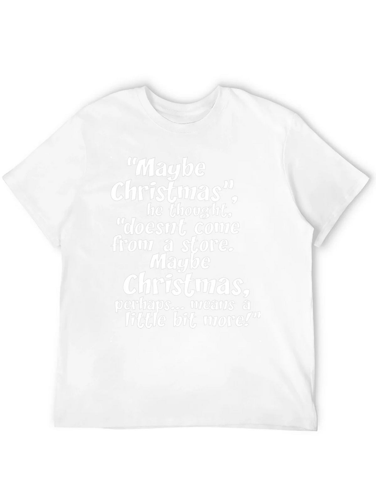 Maybe Christmas T-Shirt product image 11