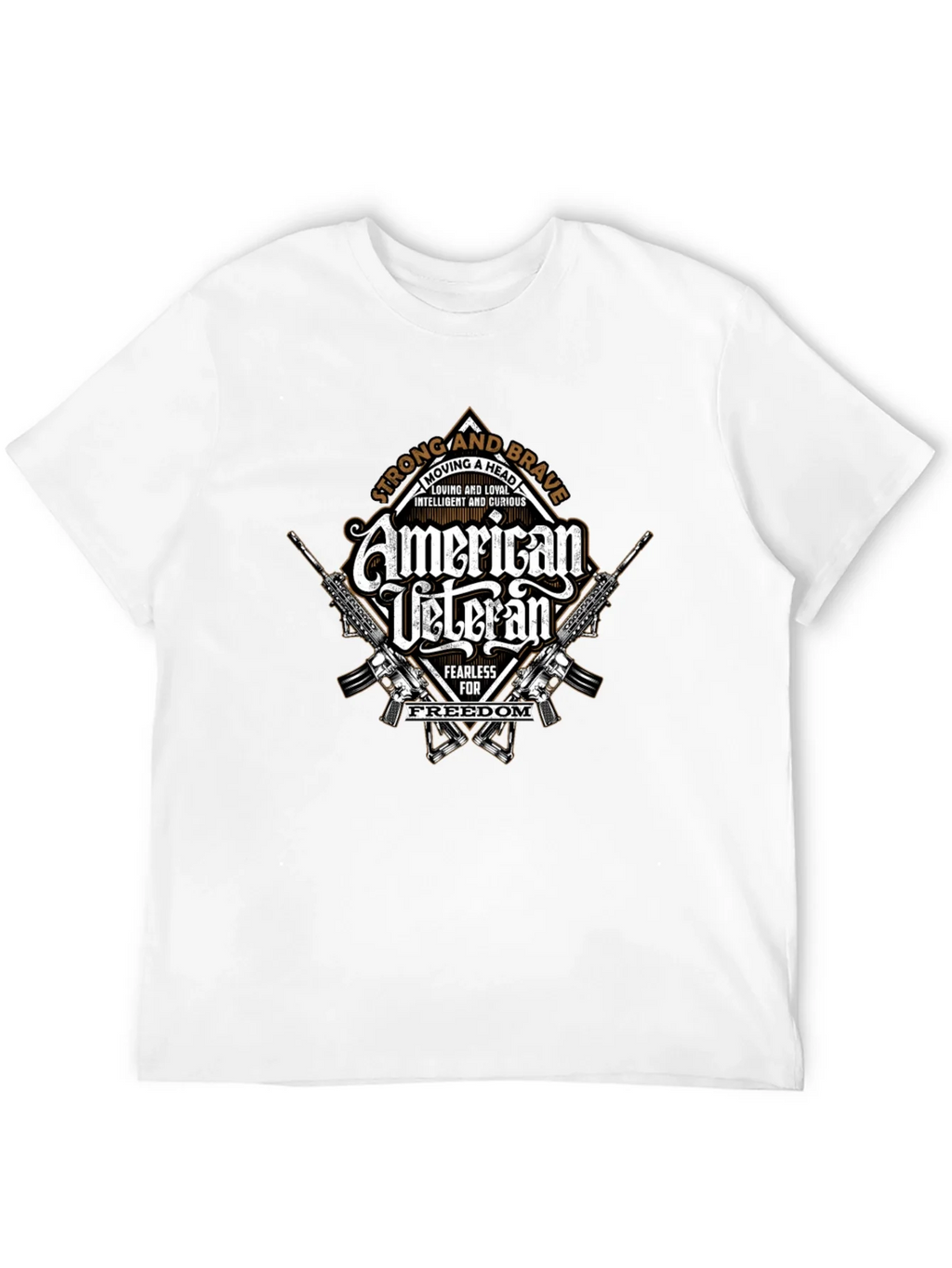American Veteran Graphic Print T-Shirt product image 6