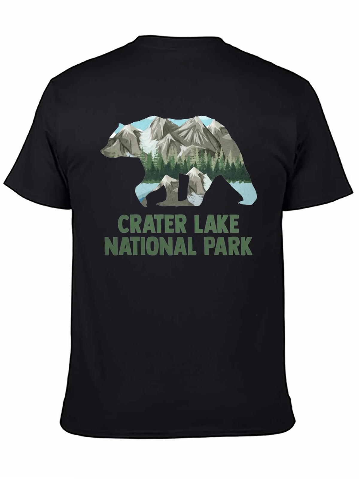 Crater Lake National Park Bear T-Shirt product image 4