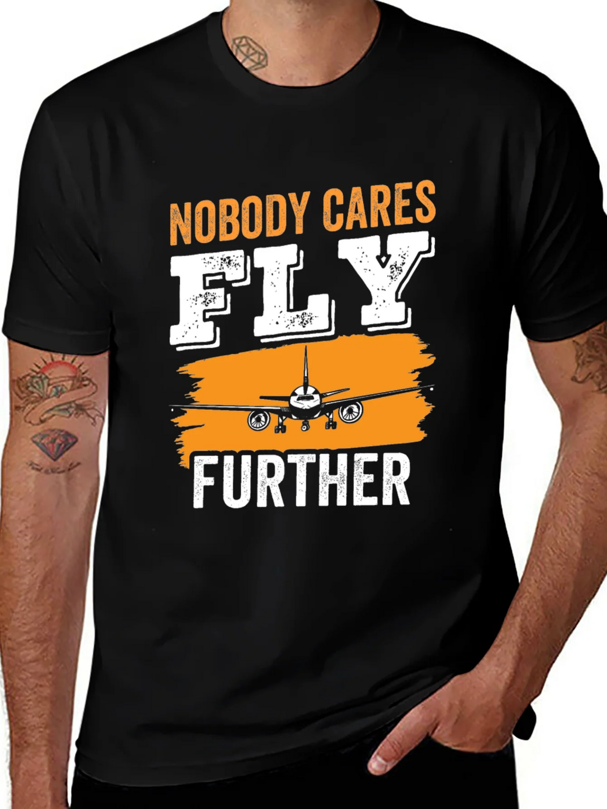 Fly Further Graphic T-Shirt product image 1