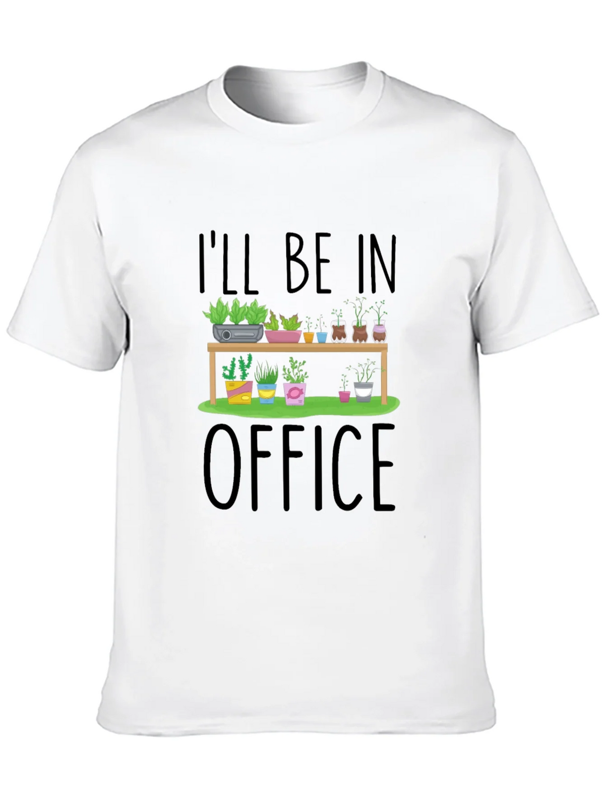 Ill Be In My Plant Office Graphic T-Shirt product image 9