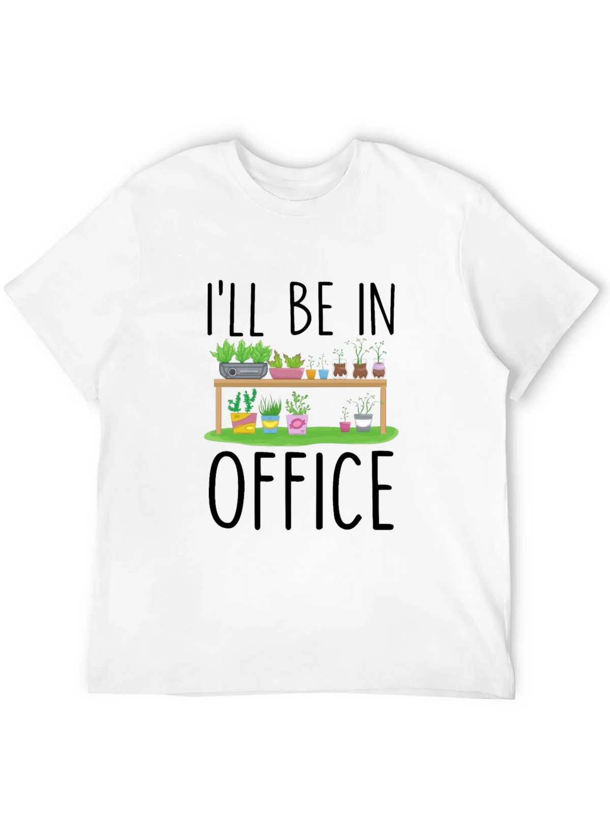 Ill Be In My Plant Office Graphic T-Shirt product image 11
