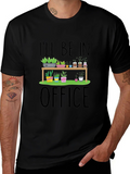 Ill Be In My Plant Office Graphic T-Shirt product image 1