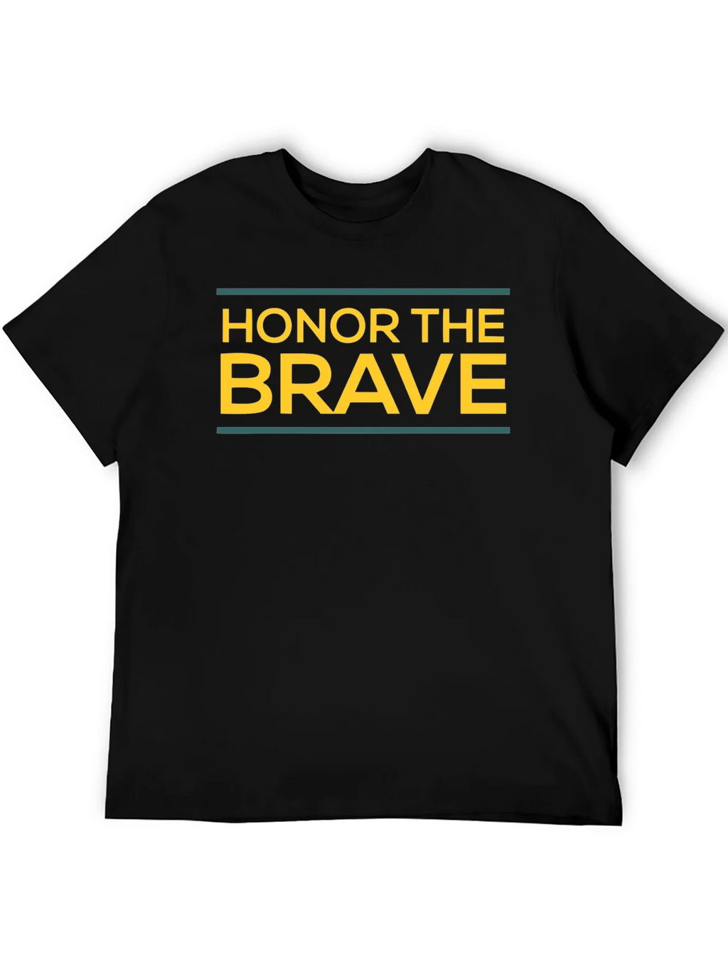 Honor The Brave Graphic T-Shirt - Black product image 5