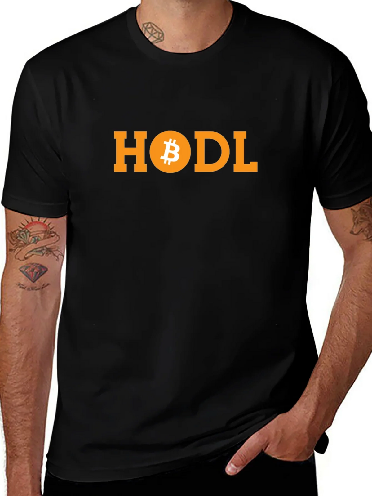 HODL Bitcoin Graphic Tee - Crypto Investor Apparel product image 1