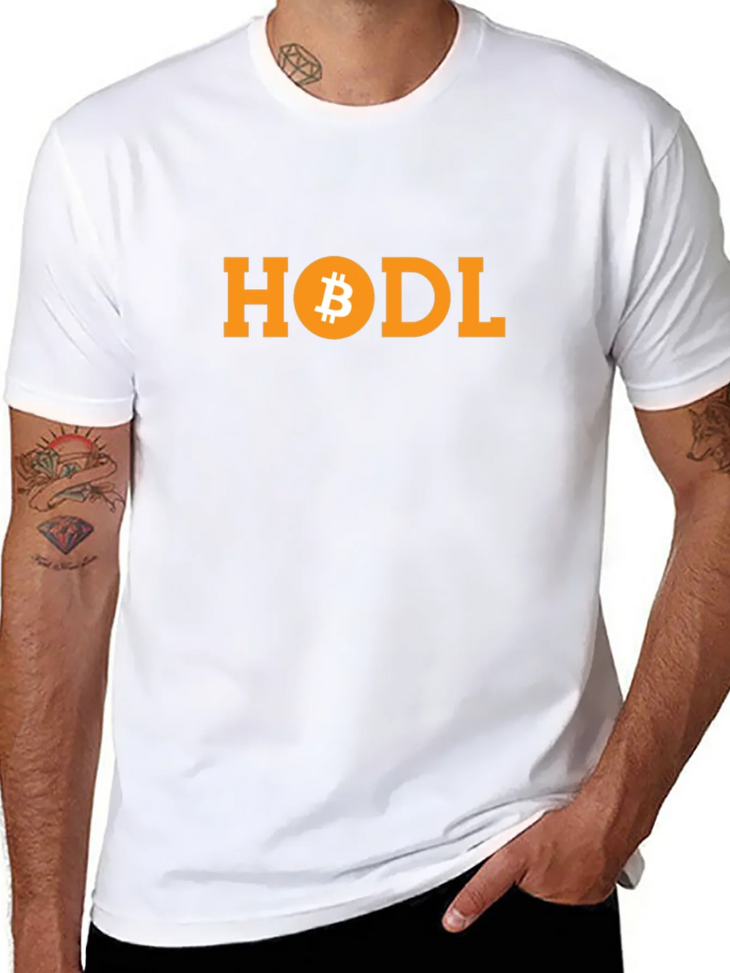 HODL Bitcoin Graphic Tee - Crypto Investor Apparel product image 7