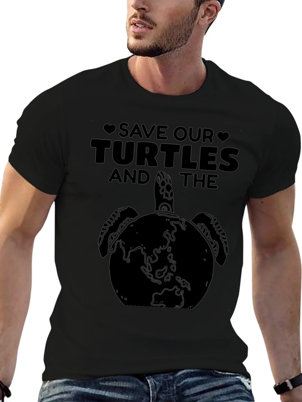 Save Our Turtles Graphic Tee product image 6
