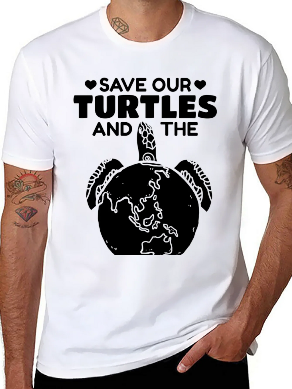Save Our Turtles Graphic Tee product image 7