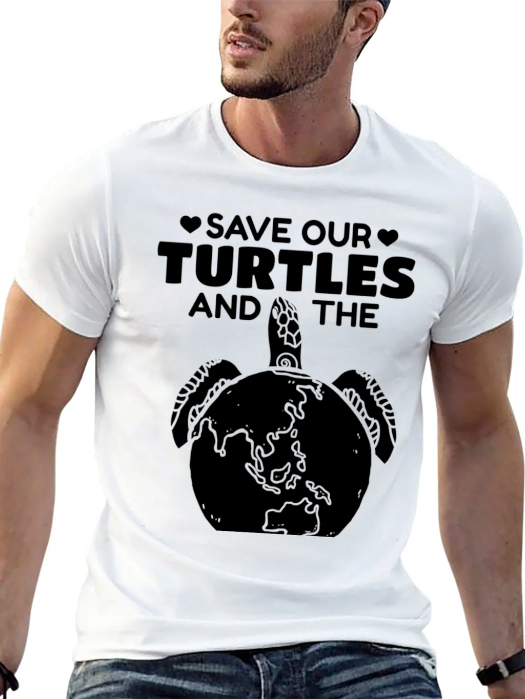 Save Our Turtles Graphic Tee product image 12