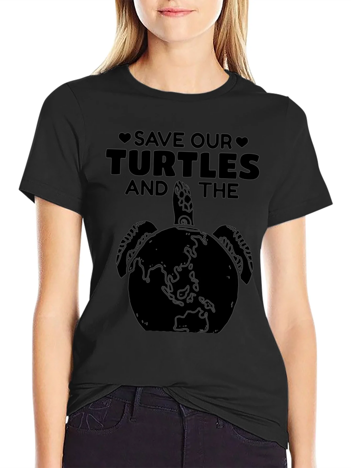 Save Our Turtles Graphic Tee product image 2
