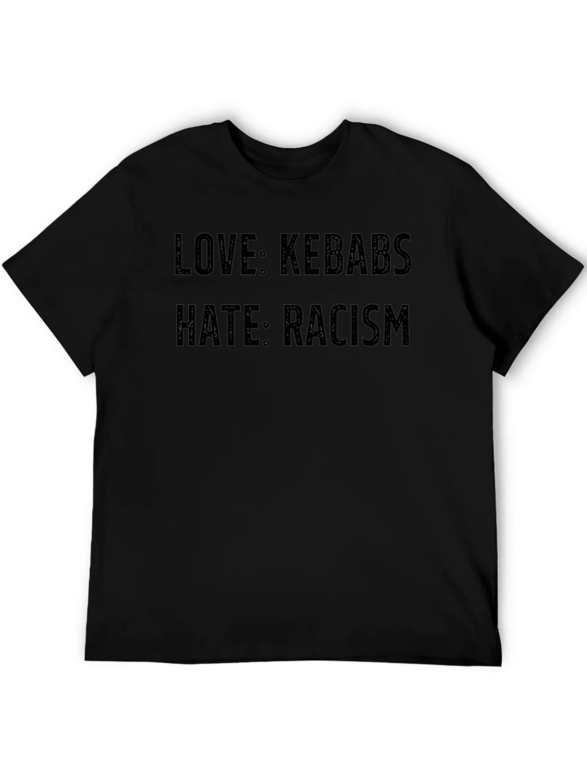 Love Kebabs Hate Racism Graphic T-Shirt product image 3