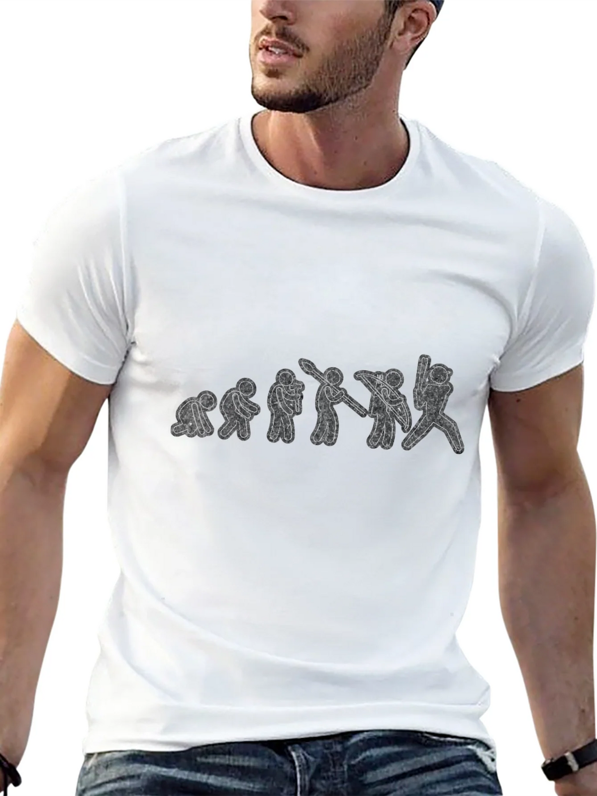 Evolution of Baseball T-Shirt product image 10