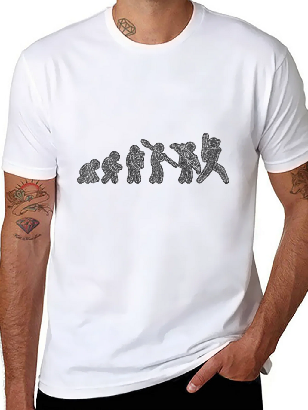 Evolution of Baseball T-Shirt product image 6