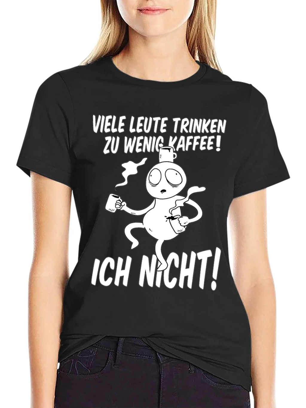 Funny Coffee T-Shirt - Viele Leute Trinken Zu Wenig Kaffee! product image 2