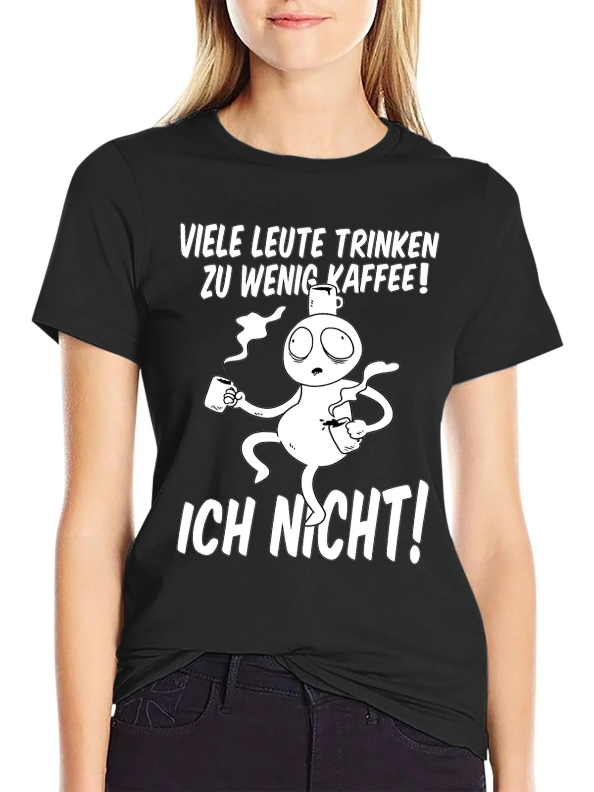 Funny Coffee T-Shirt - Viele Leute Trinken Zu Wenig Kaffee! product image 2