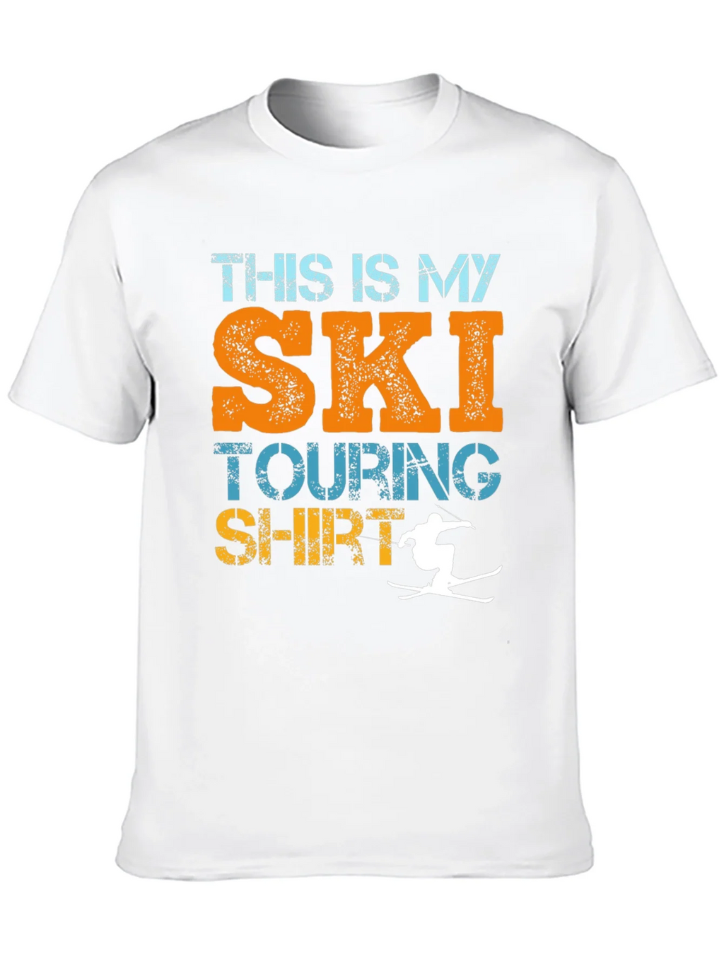 Ski Touring Shirt - Funny Skiing T-Shirt product image 6