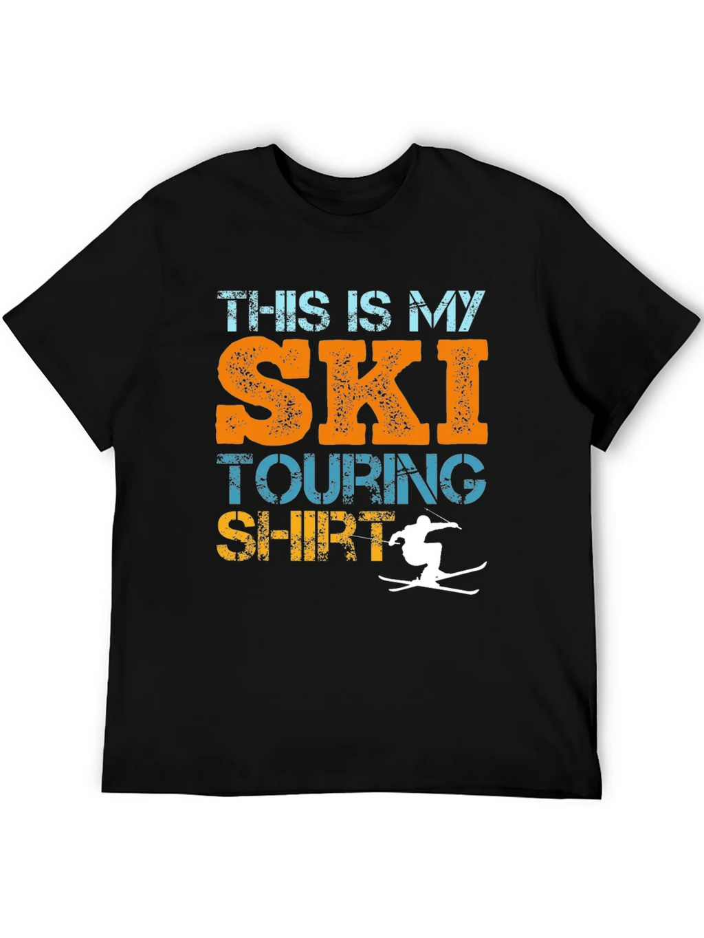 Ski Touring Shirt - Funny Skiing T-Shirt product image 3
