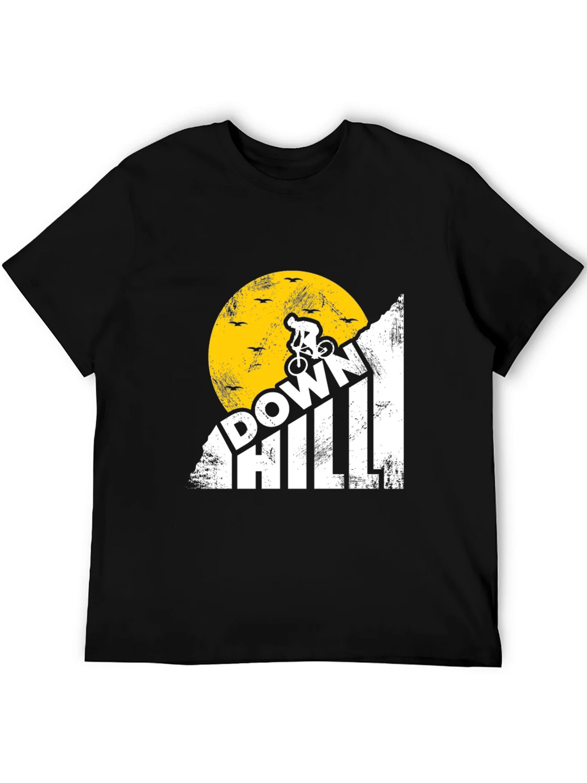 Downhill Mountain Biker T-Shirt product image 5
