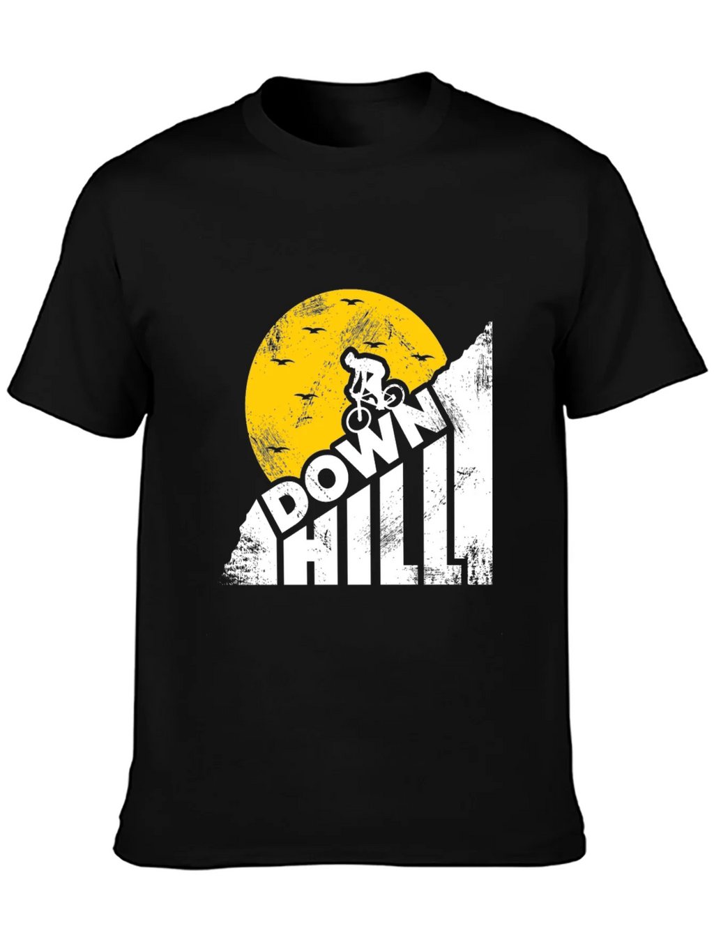 Downhill Mountain Biker T-Shirt product image 3