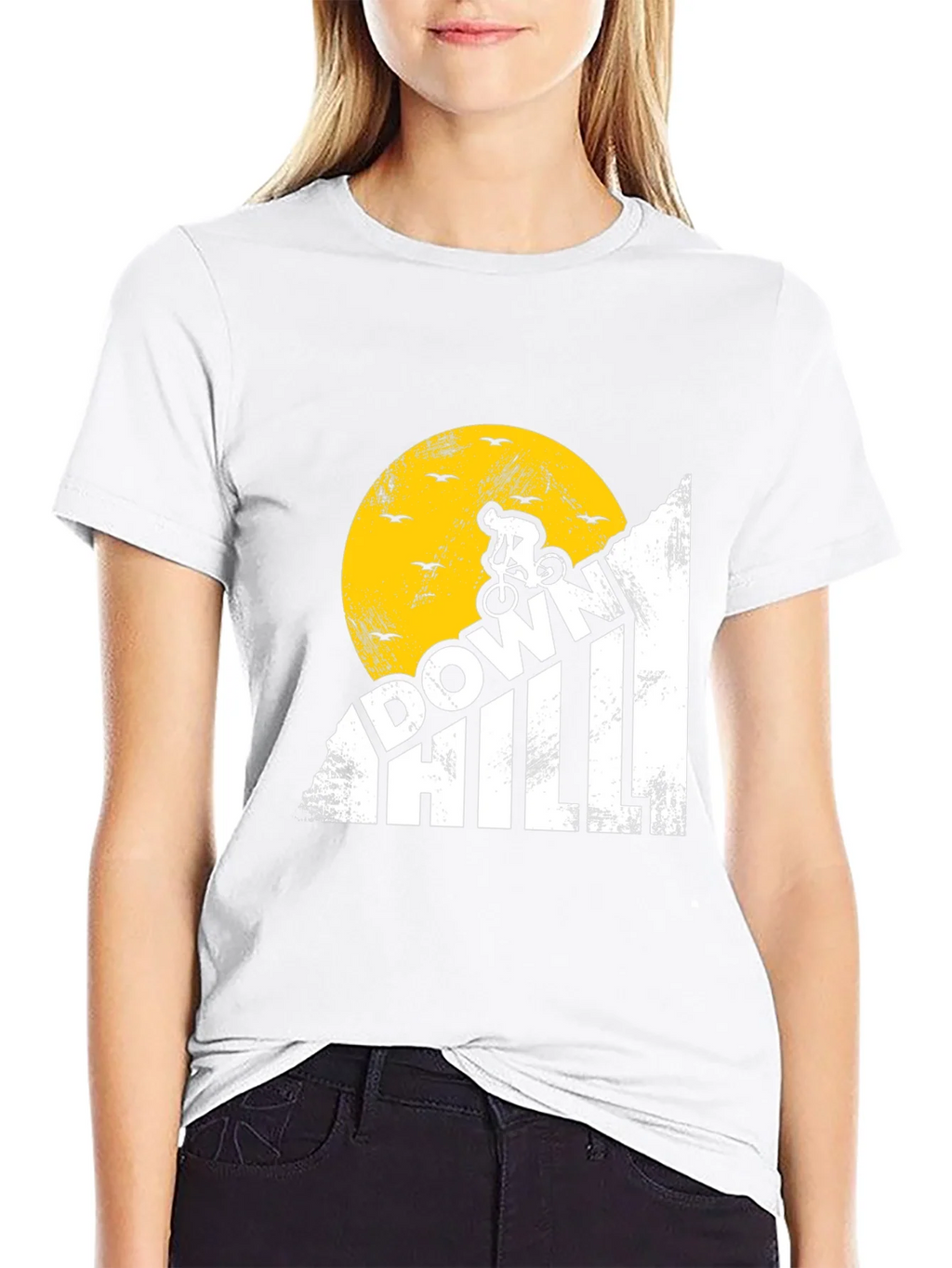 Downhill Mountain Biker T-Shirt product image 8