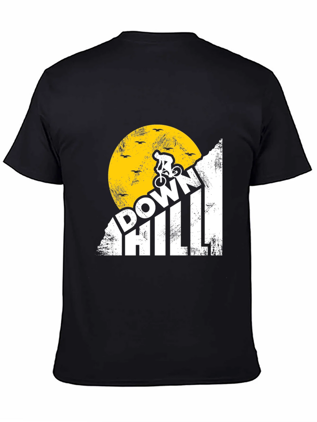 Downhill Mountain Biker T-Shirt product image 4