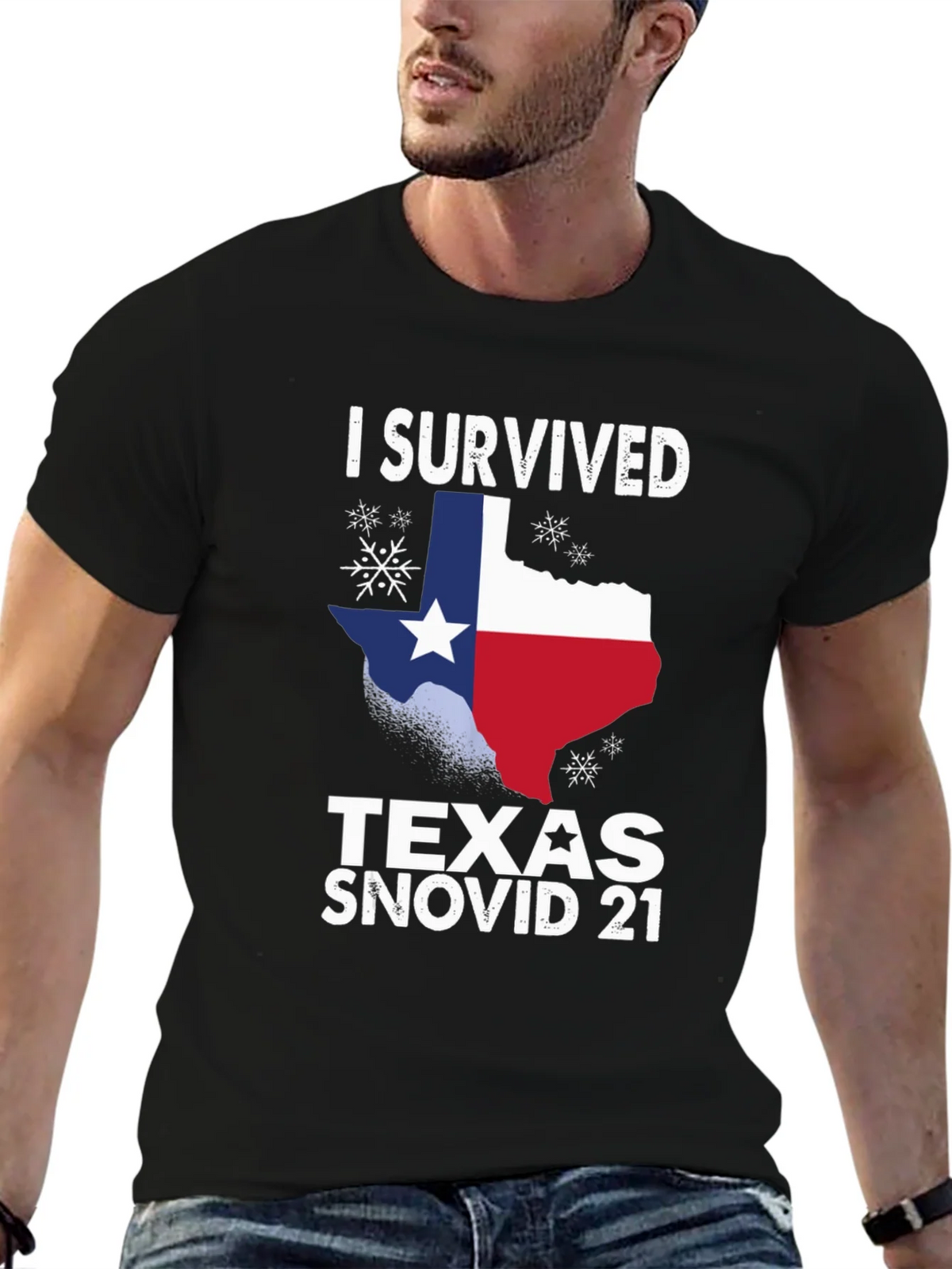 I Survived Texas Snovid 21 T-Shirt product image 6