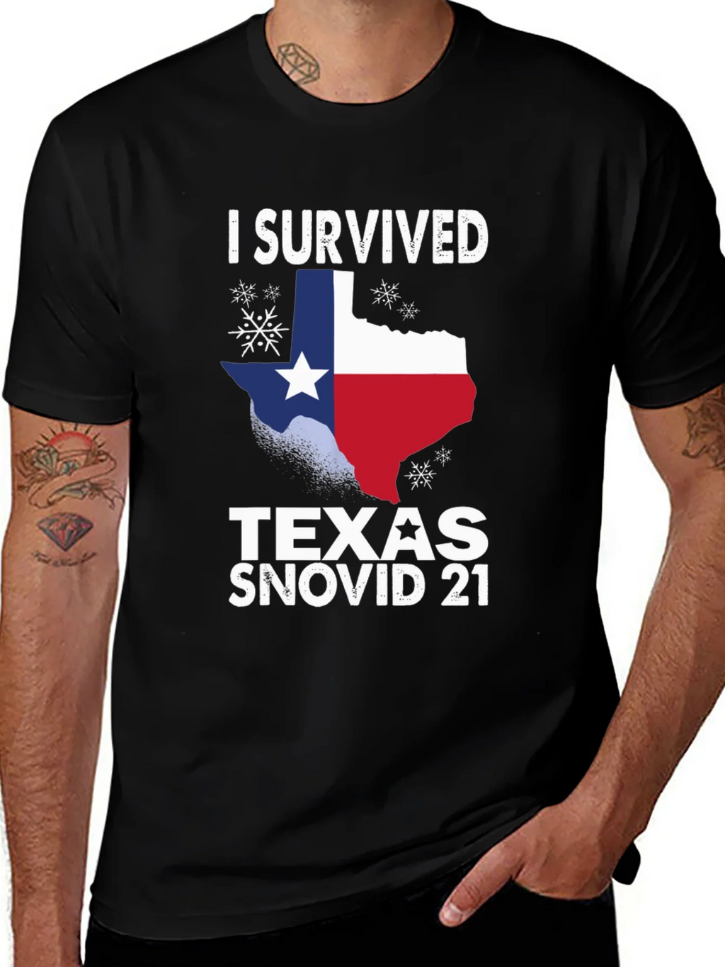 I Survived Texas Snovid 21 T-Shirt product image 1