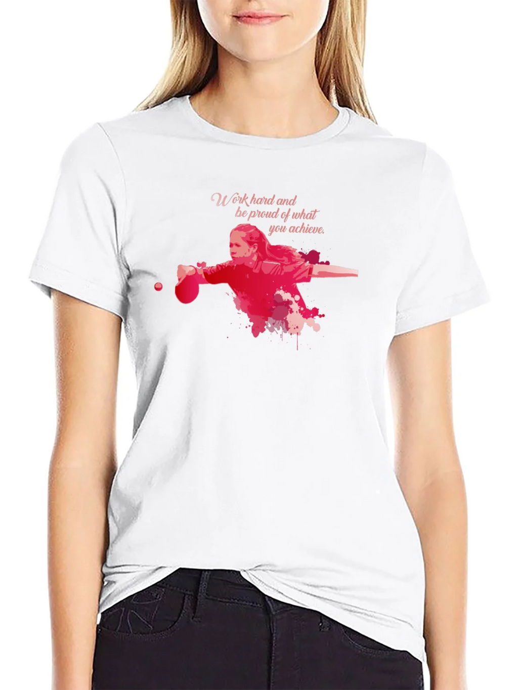 Work Hard Table Tennis T-Shirt product image 8