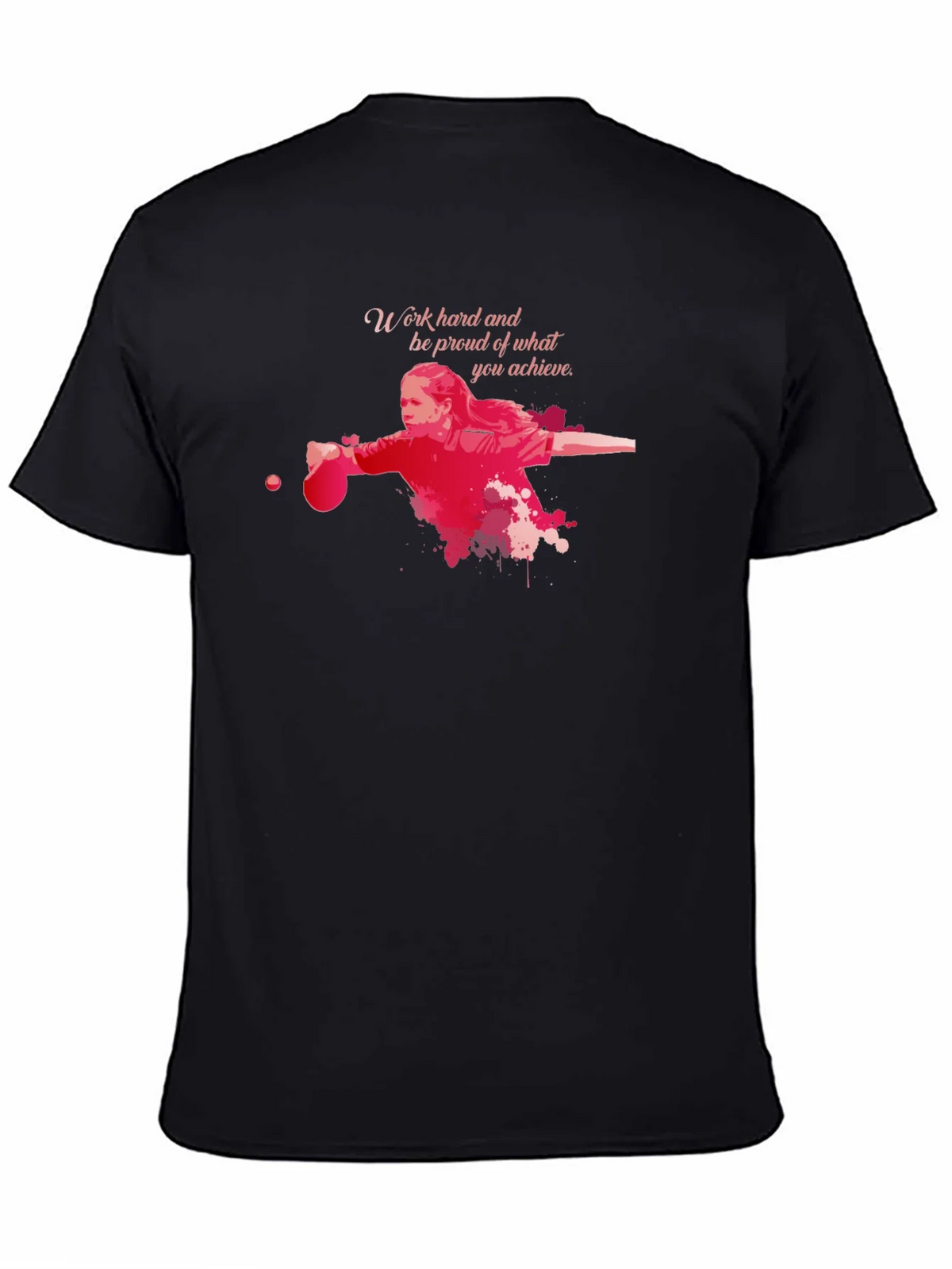 Work Hard Table Tennis T-Shirt product image 4
