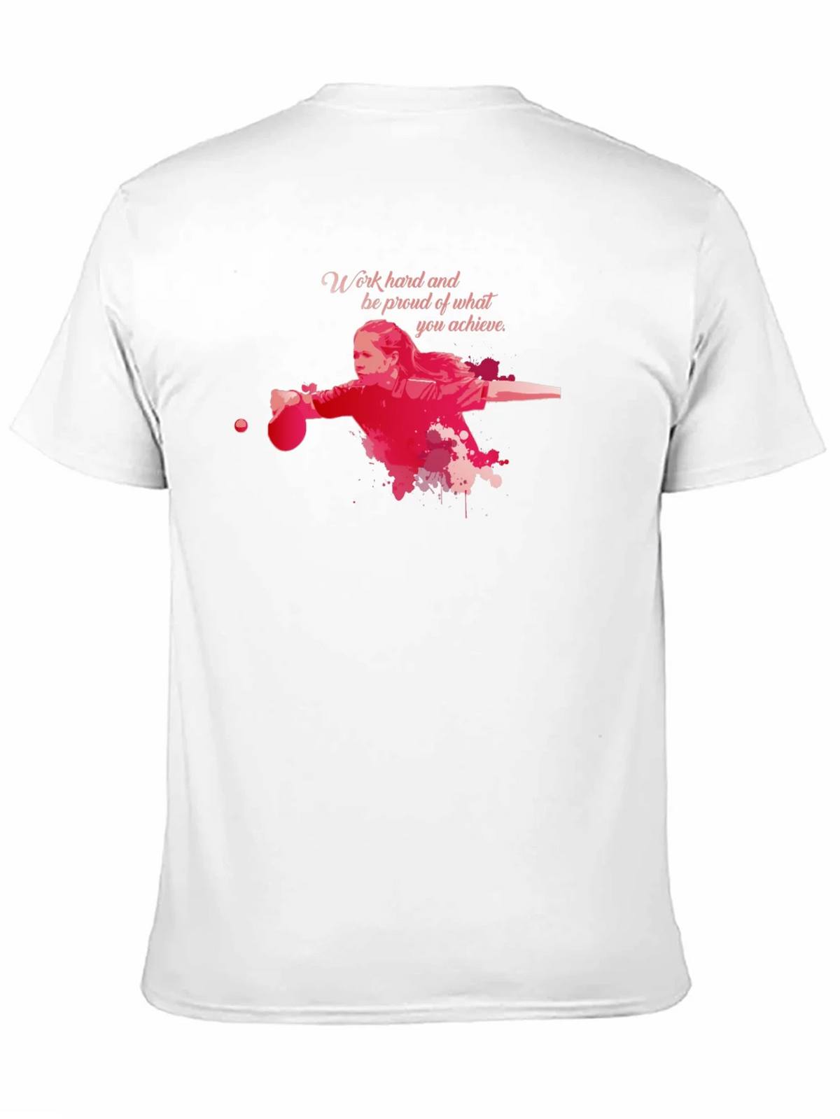 Work Hard Table Tennis T-Shirt product image 10