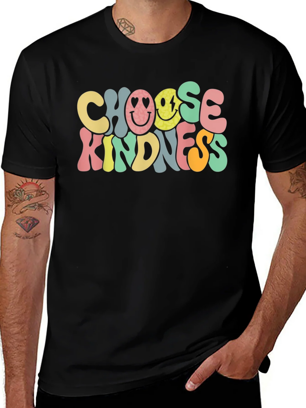 Choose Kindness Retro Graphic Tee product image 1