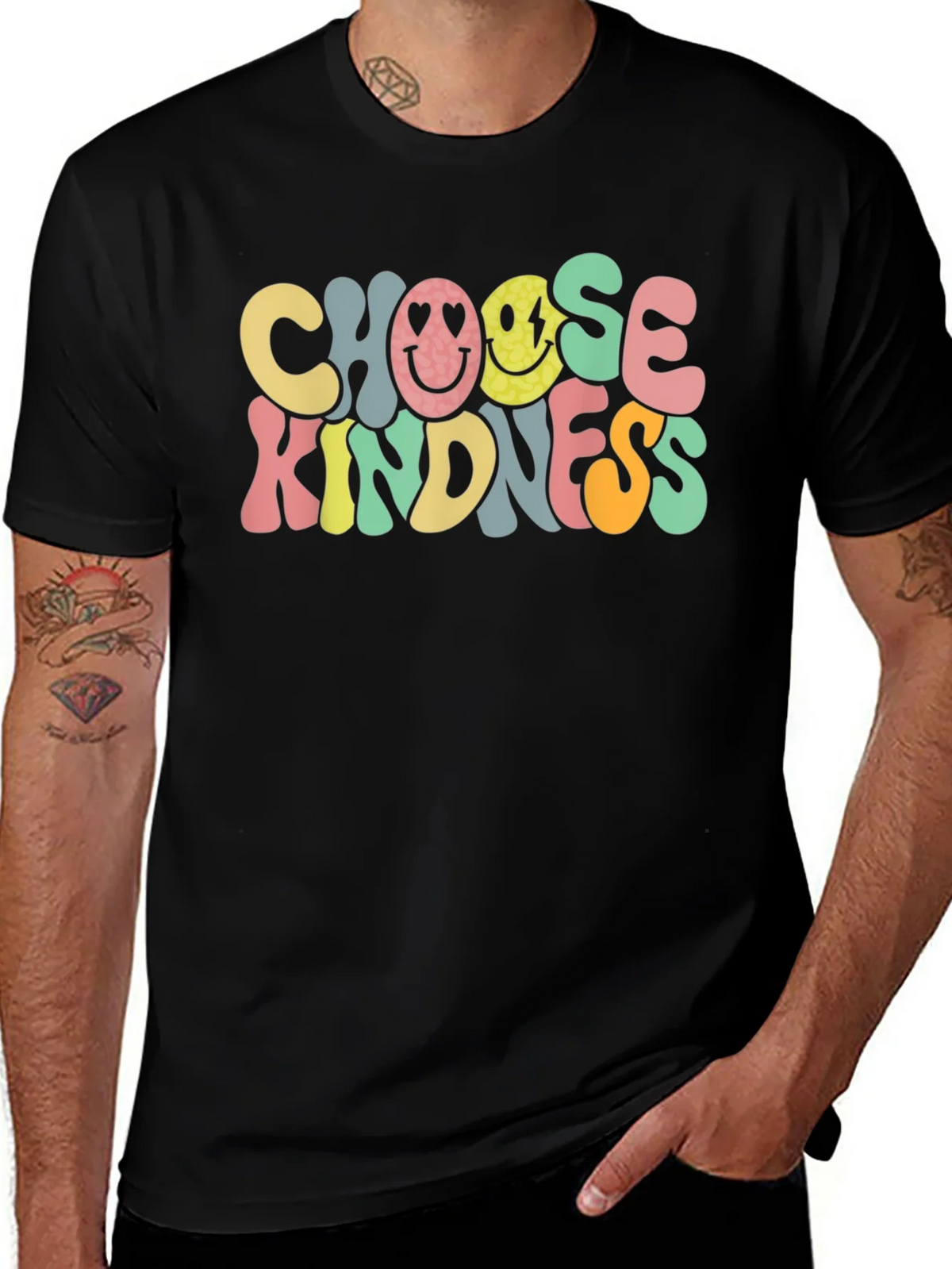 Choose Kindness Retro Graphic Tee product image 1