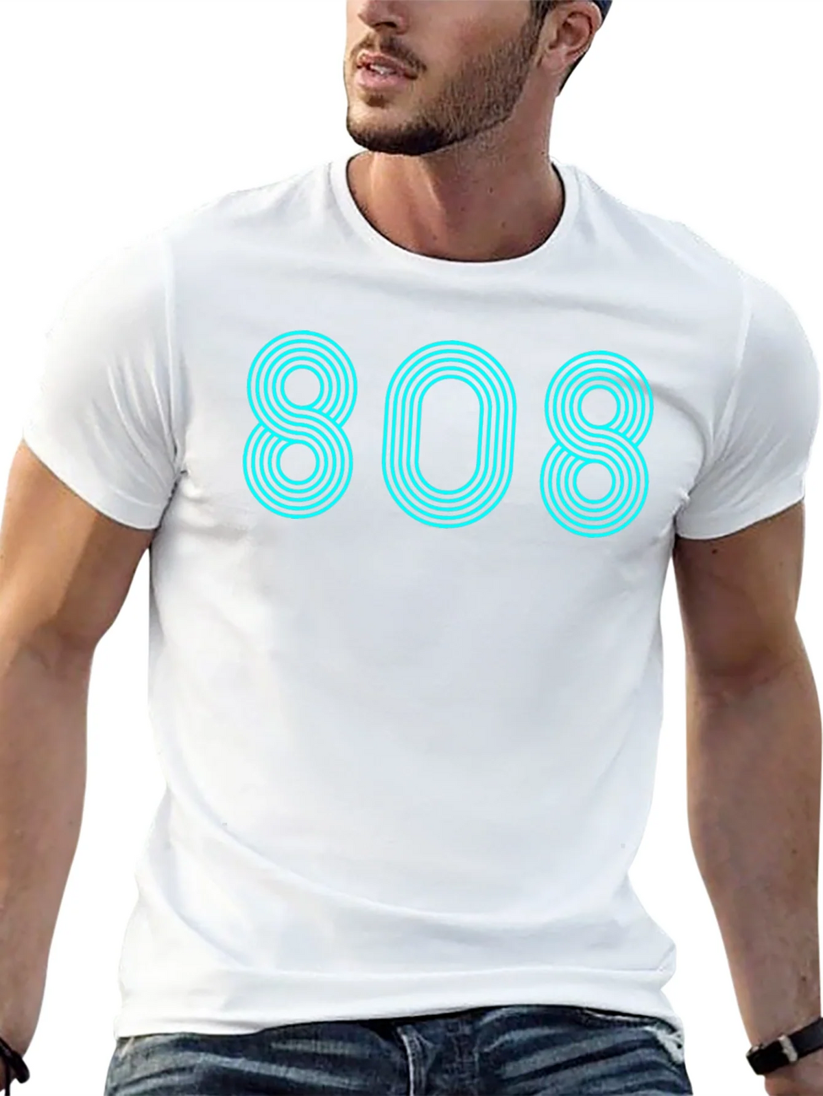 808 Graphic Tee - Retro Style Classic Cool product image 12