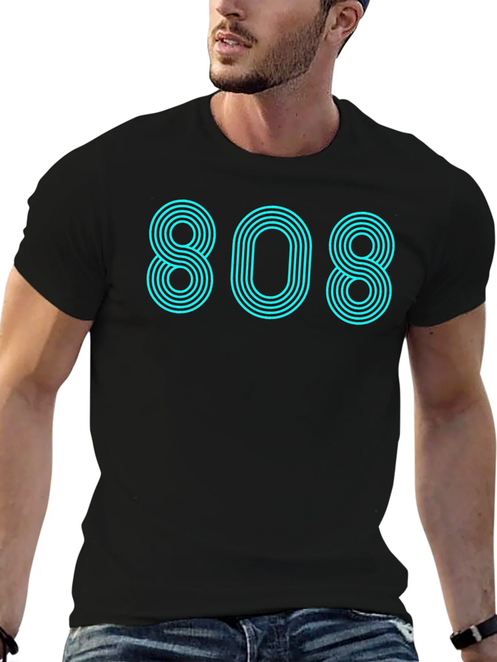 808 Graphic Tee - Retro Style Classic Cool product image 6