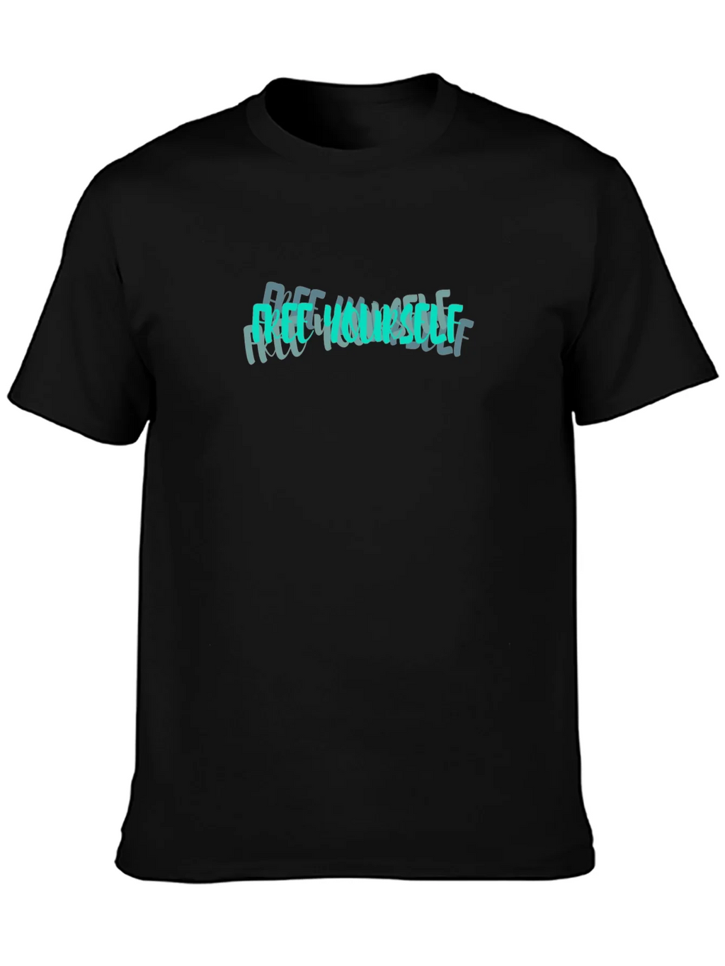 Free Yourself Graphic Tee - Black product image 3