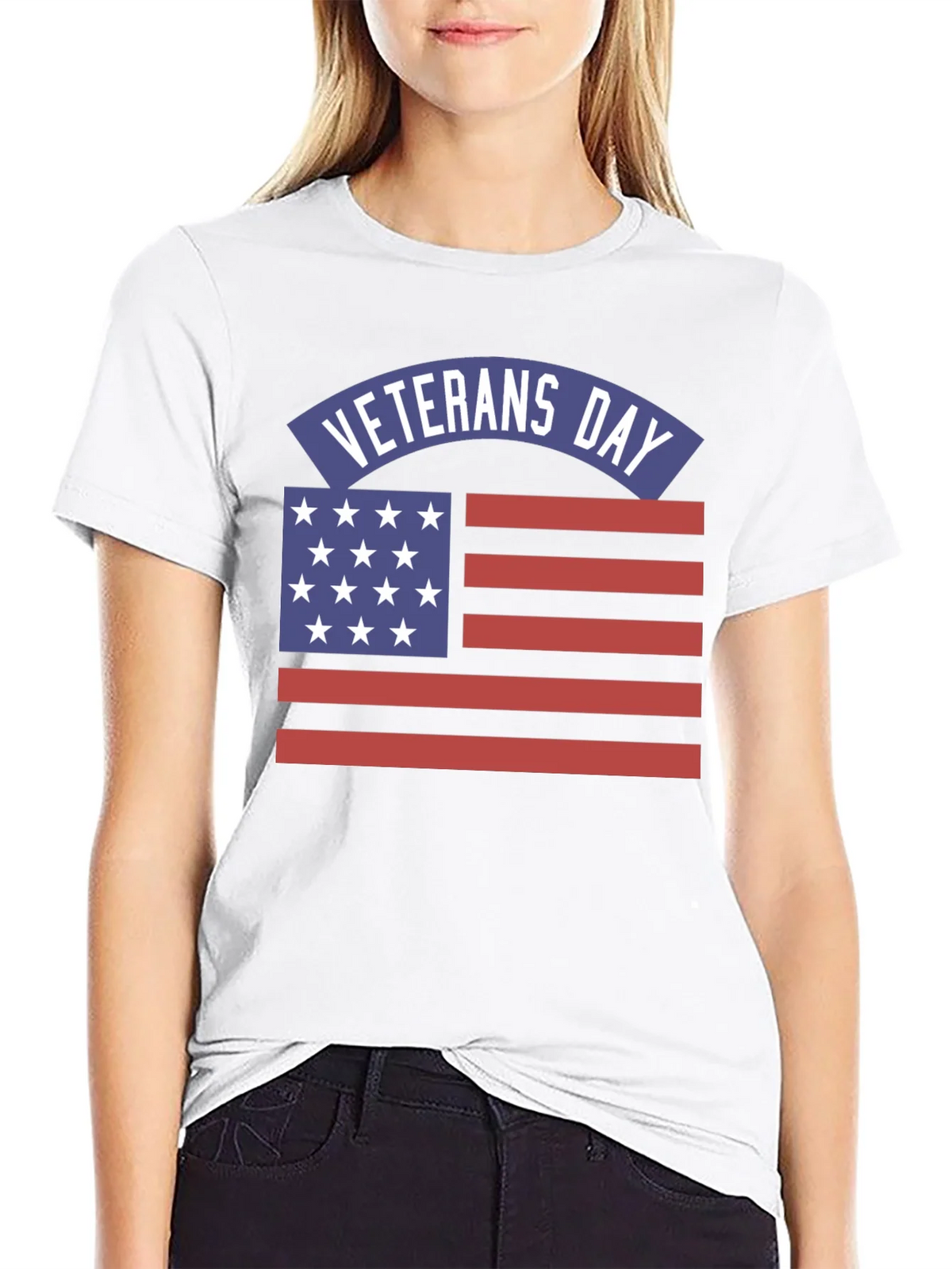 Veterans Day American Flag T-Shirt product image 8