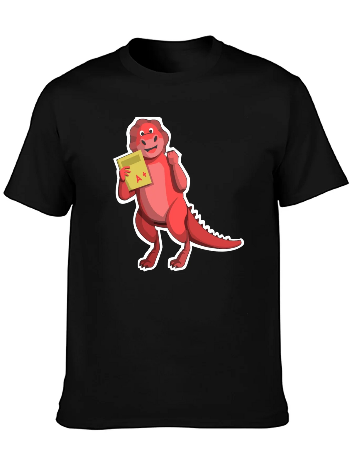 Dino A+ T-Shirt - Black Short Sleeve product image 3