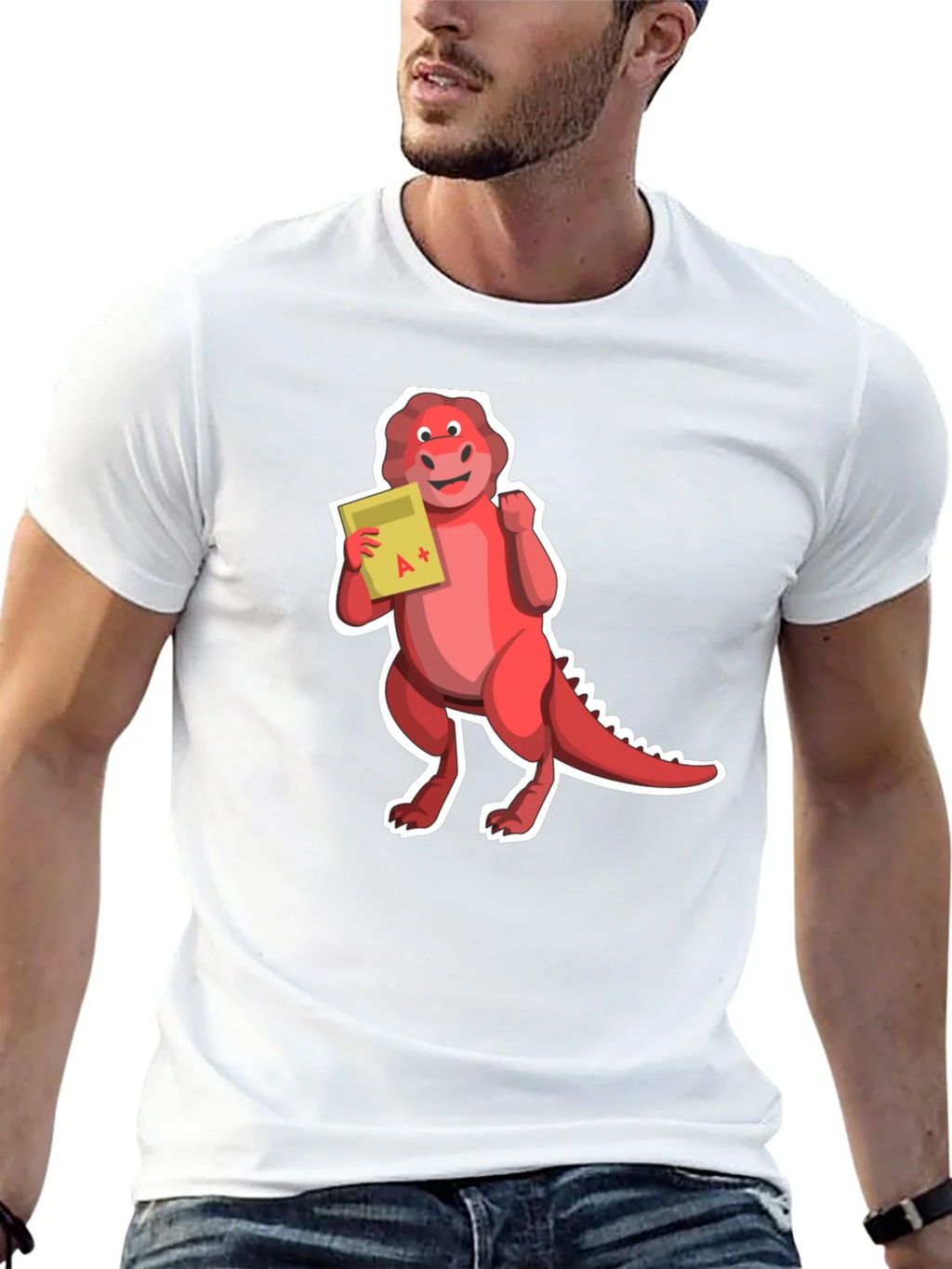 Dino A+ T-Shirt - Black Short Sleeve product image 12