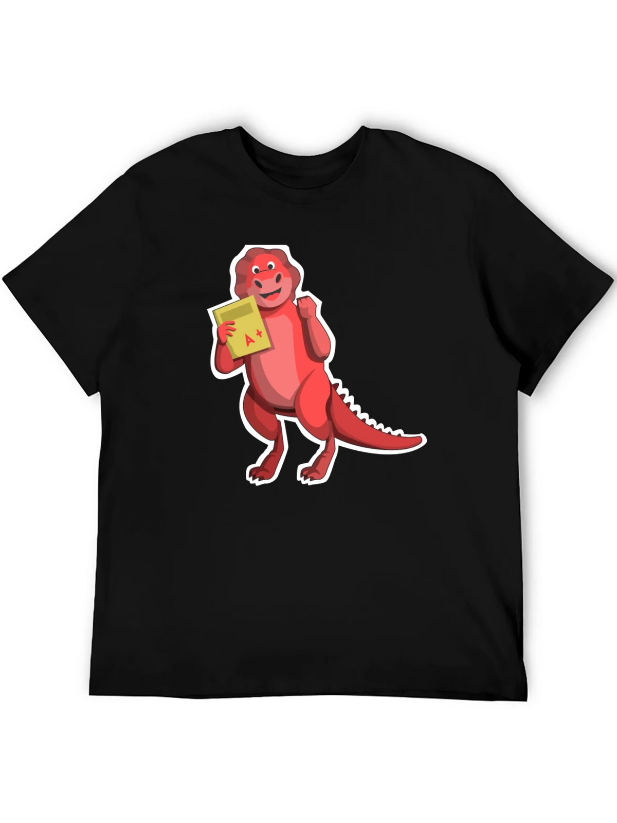 Dino A+ T-Shirt - Black Short Sleeve product image 5