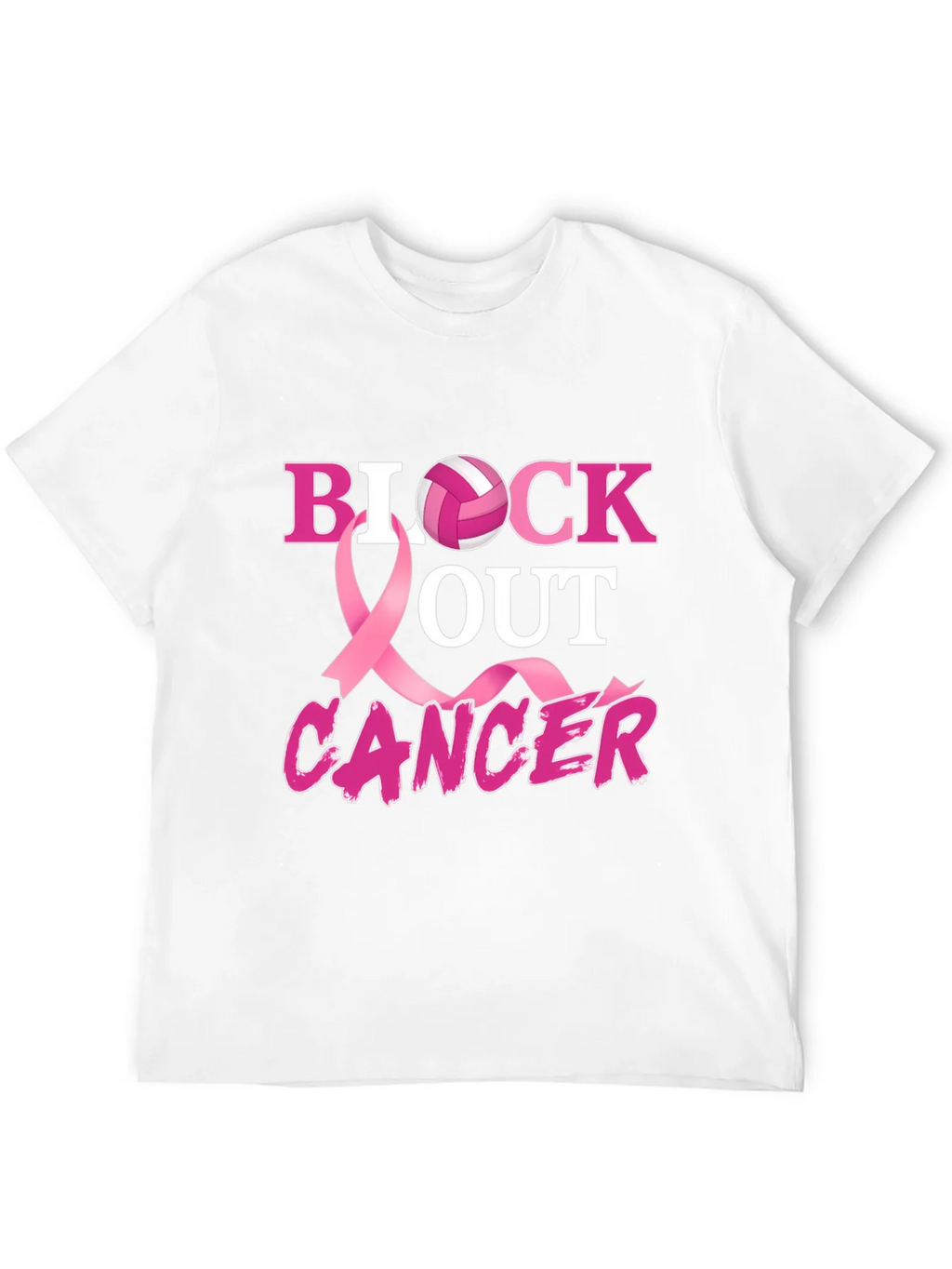 Block Out Cancer Awareness T-Shirt product image 11