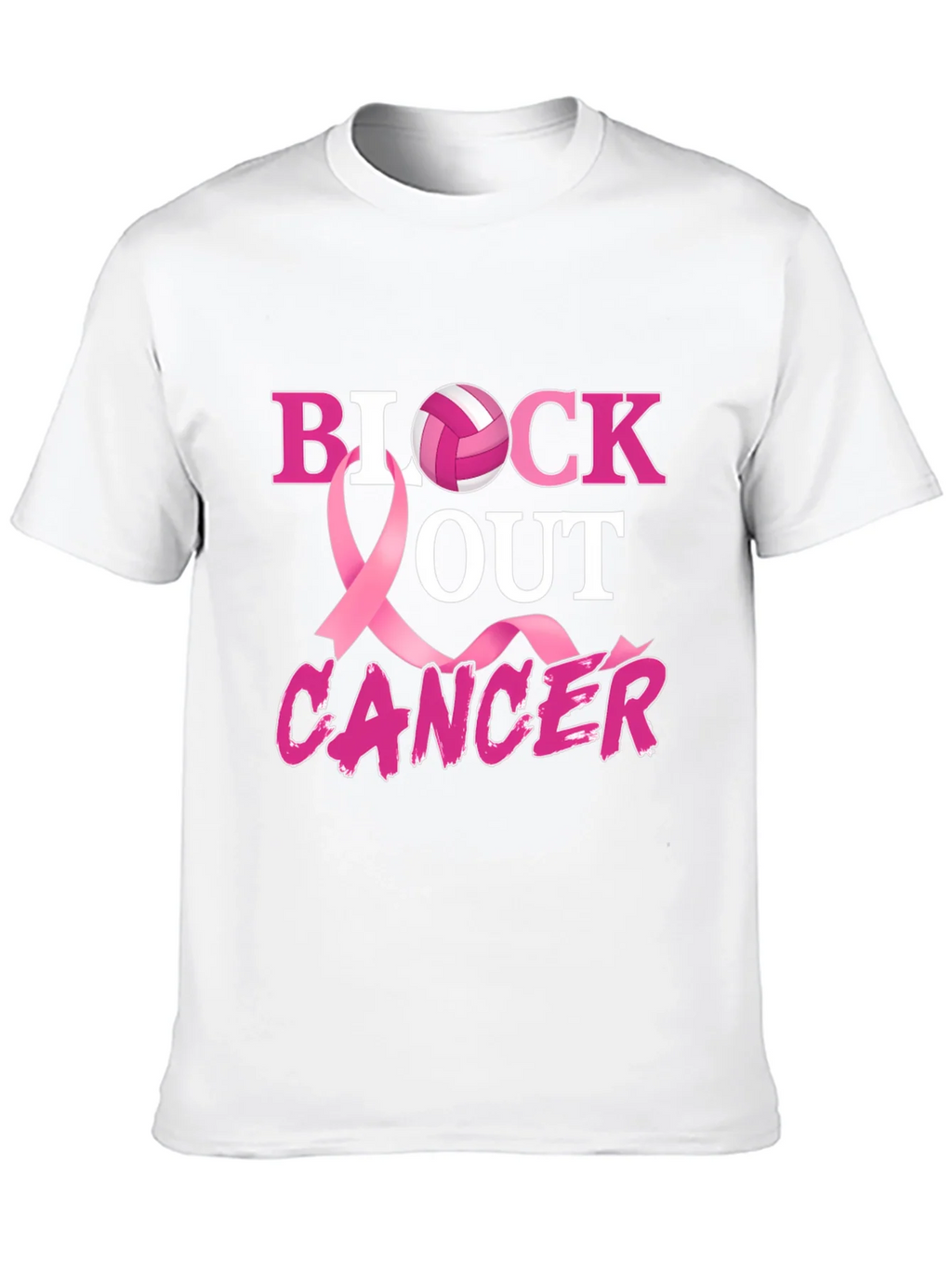 Block Out Cancer Awareness T-Shirt product image 9