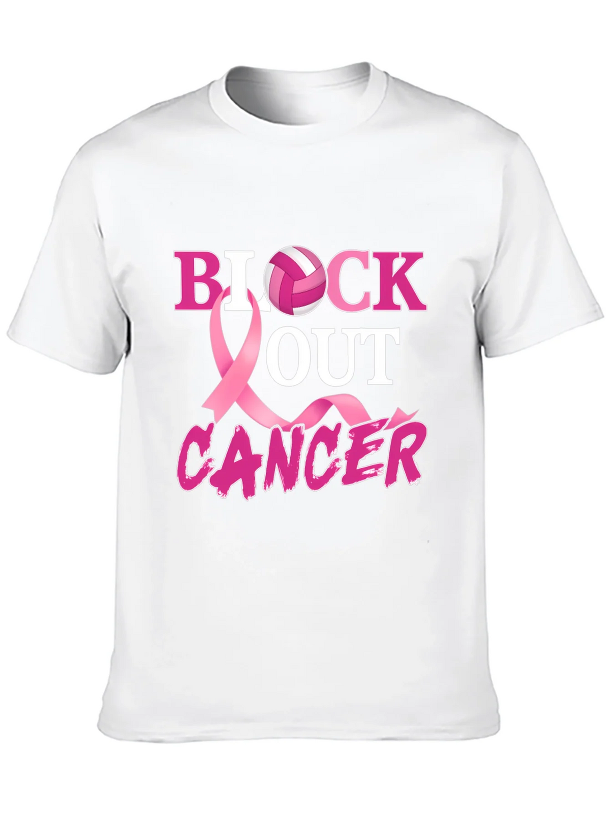 Block Out Cancer Awareness T-Shirt product image 9
