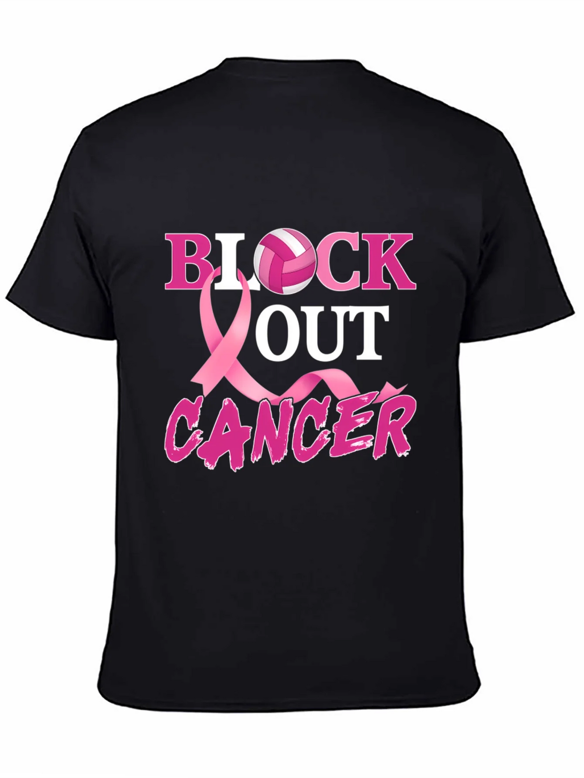 Block Out Cancer Awareness T-Shirt product image 4