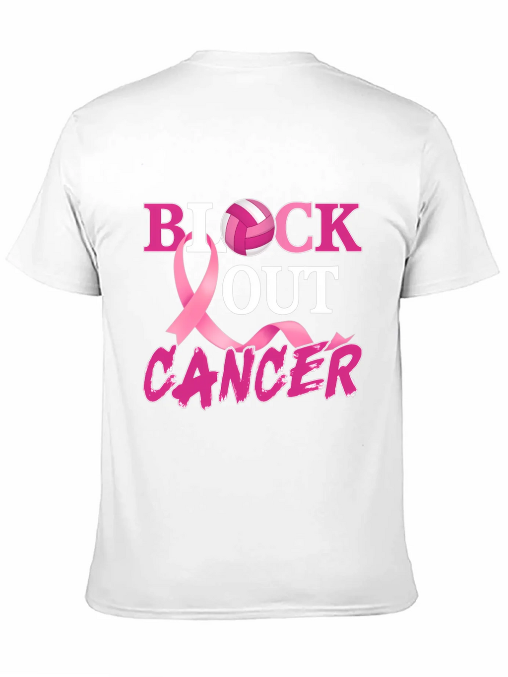 Block Out Cancer Awareness T-Shirt product image 10