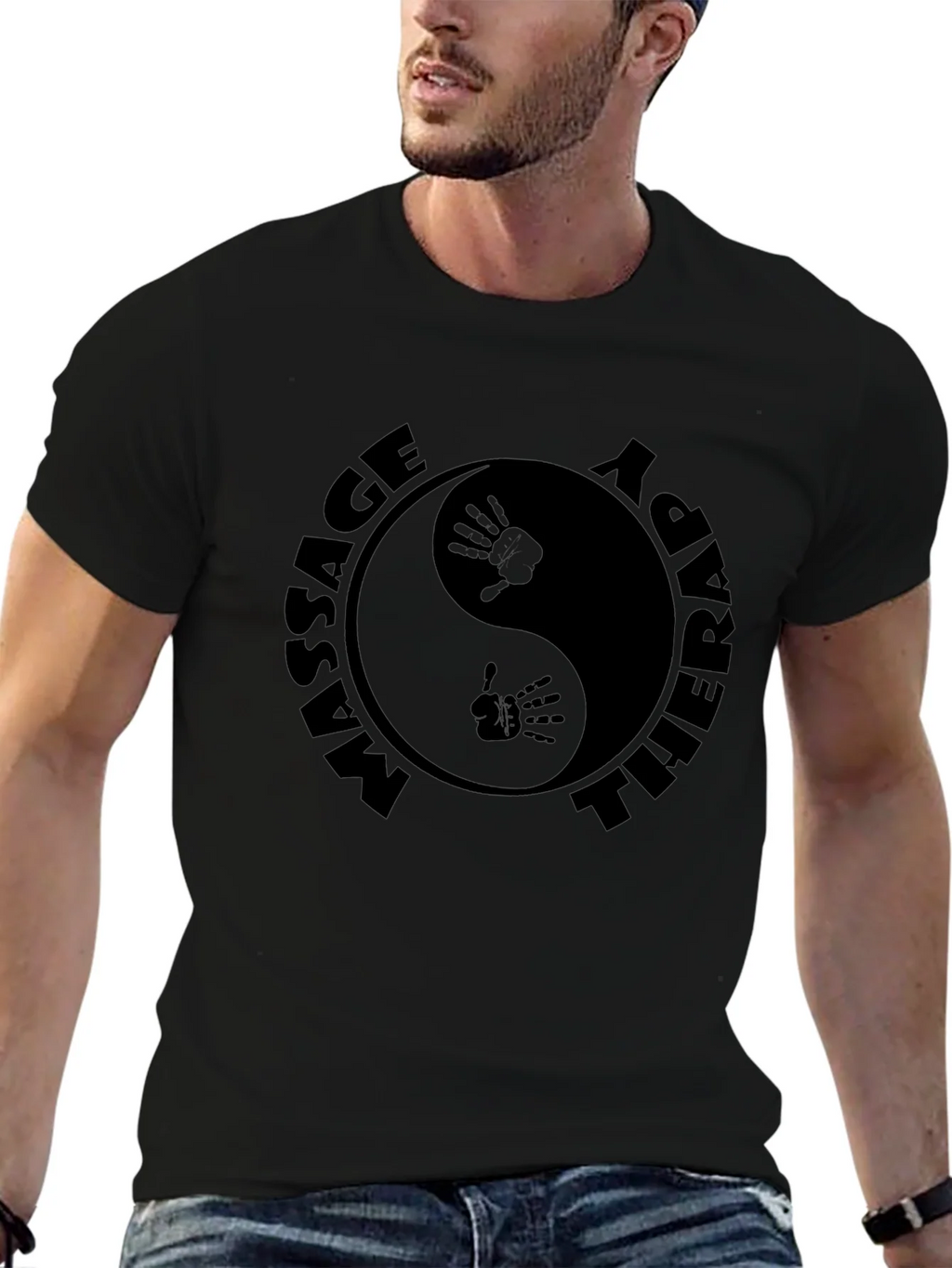 Massage Therapy Yin Yang T-Shirt product image 6