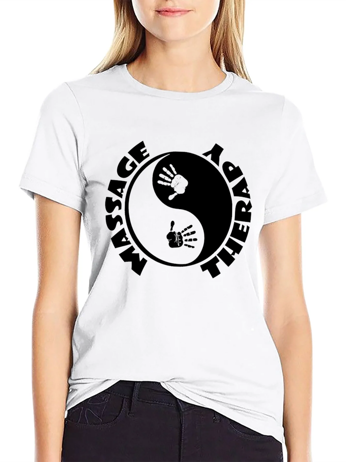 Massage Therapy Yin Yang T-Shirt product image 8