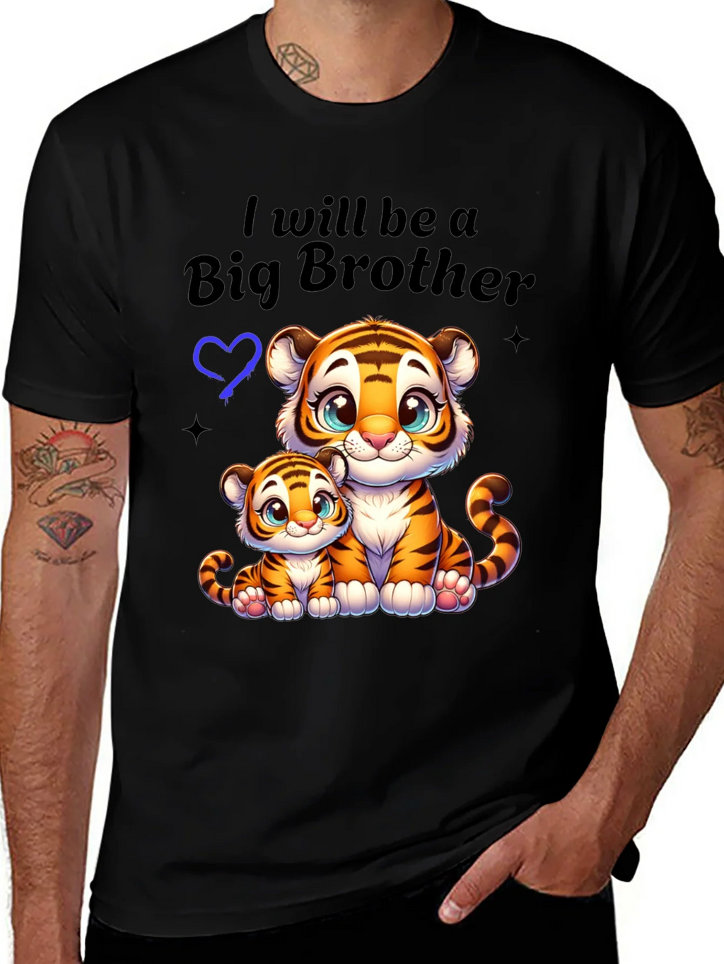 Big Brother Tiger Cub Announcement T-Shirt product image 1