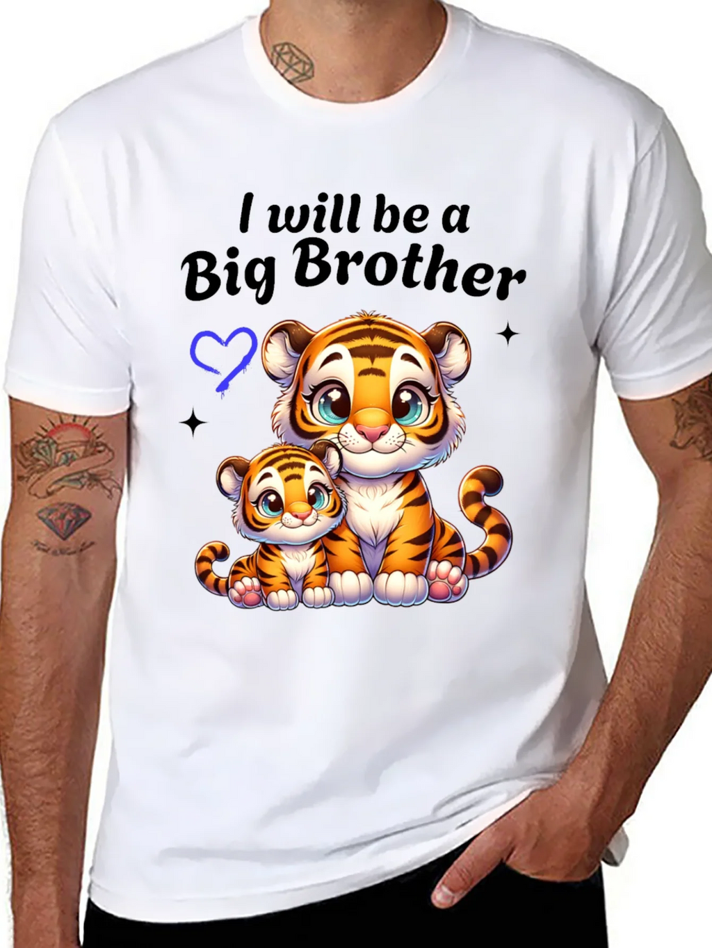 Big Brother Tiger Cub Announcement T-Shirt product image 7