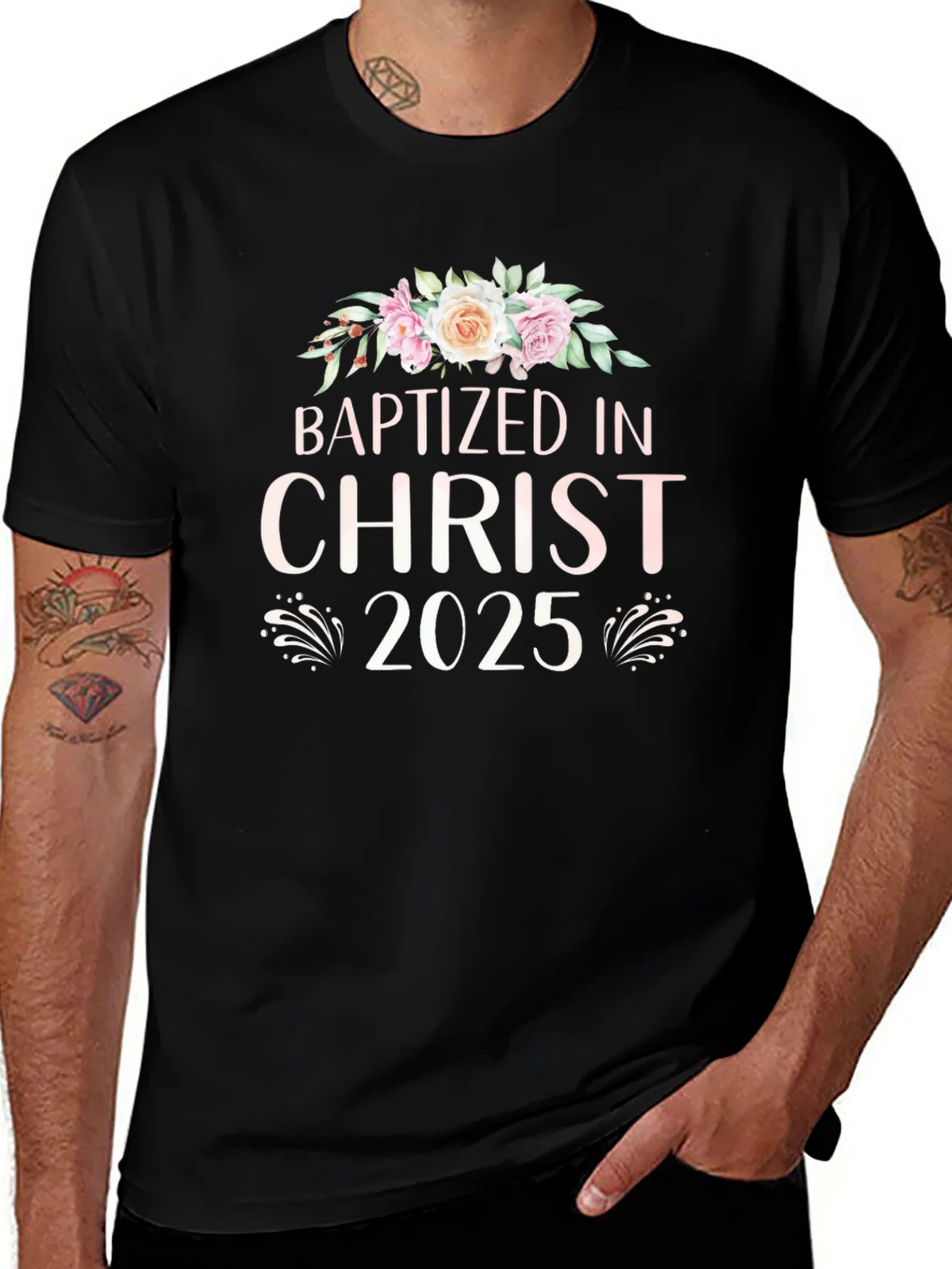 Baptized in Christ 2025 T-Shirt product image 1