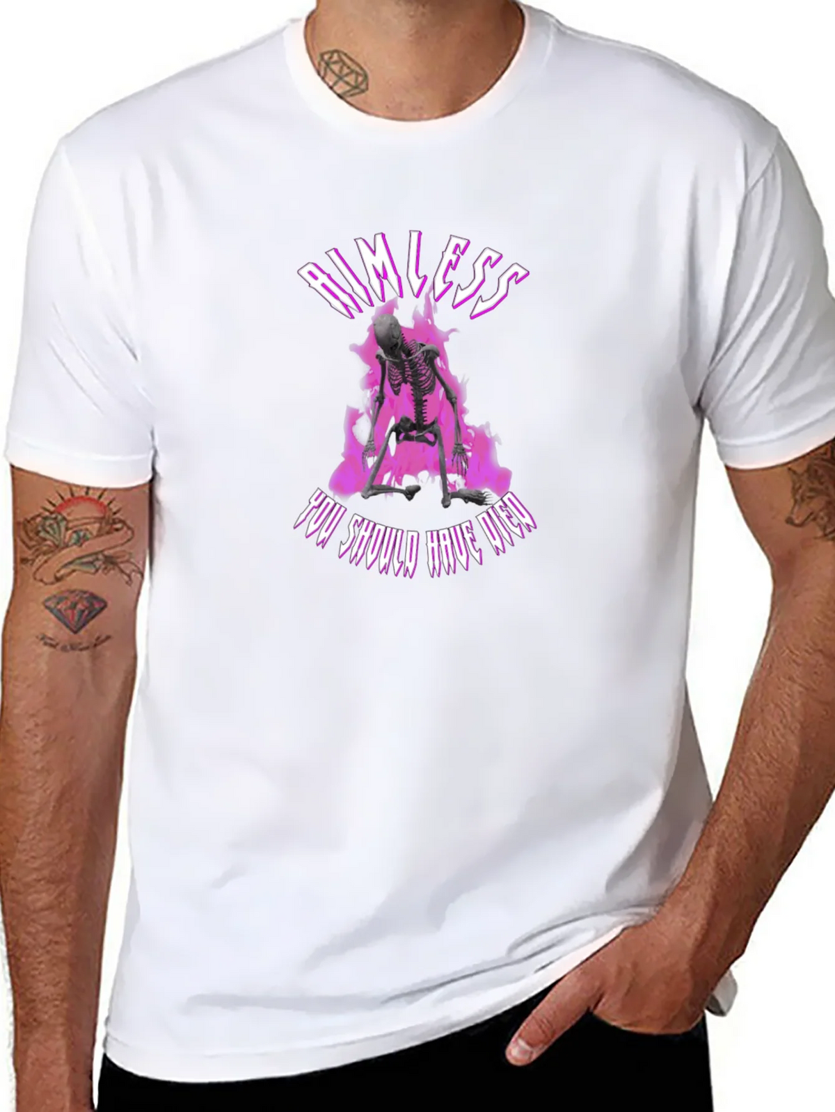 Aimless You Should Have Died Graphic Tee product image 7
